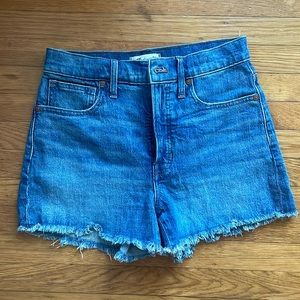 Madewell Women’s Perfect Jean Shorts Size 27